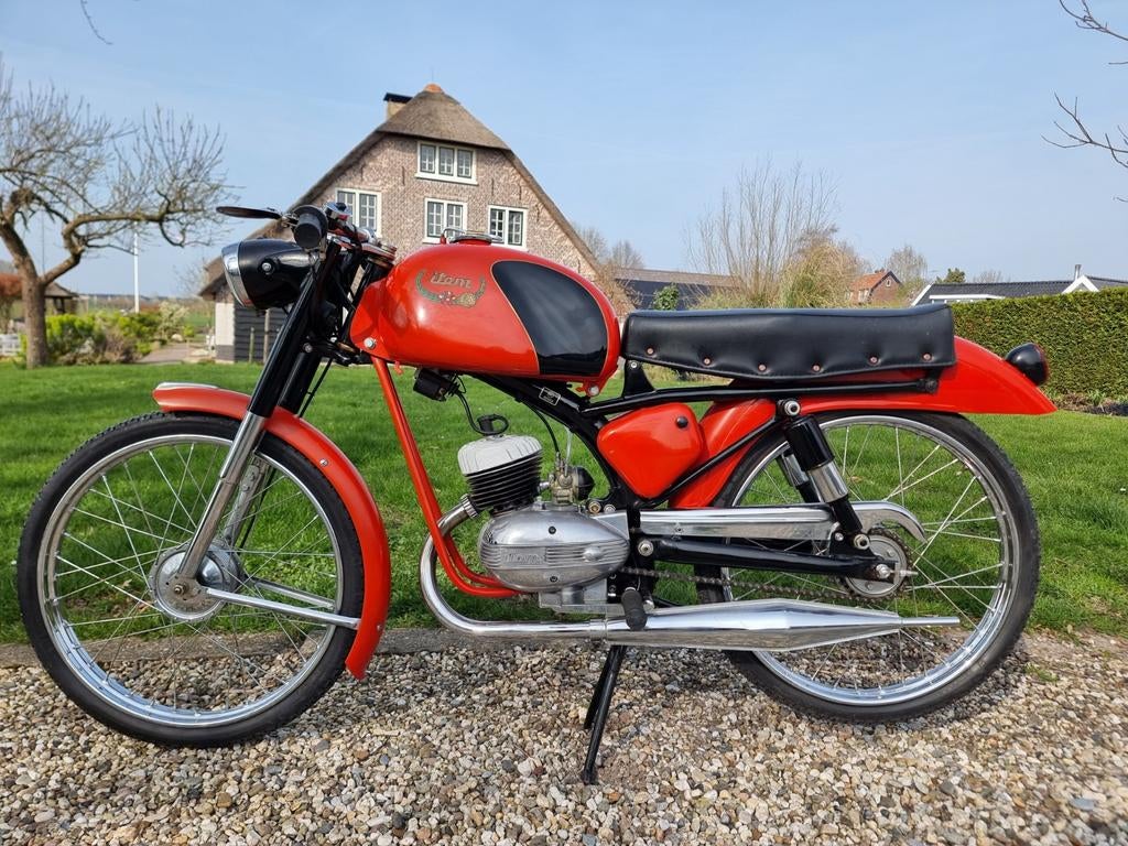 Itom astor bromfiets te koop aangeboden!, Fietsen en Brommers, Ophalen