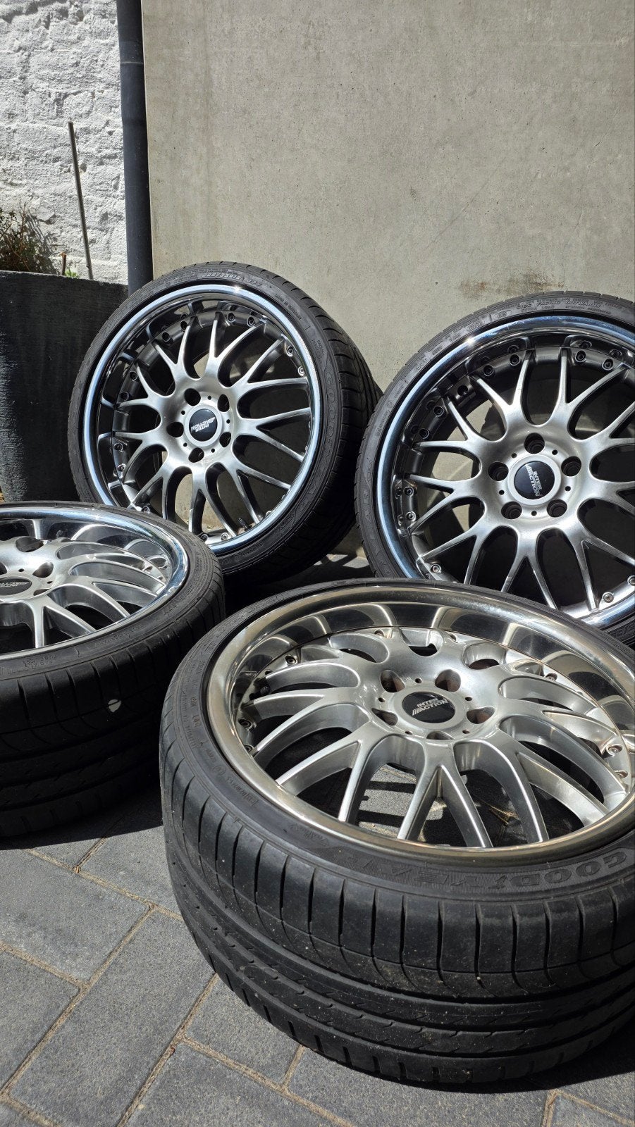 Inter Action 18 inch Mesh breedset/velgen te koop, Auto-onderdelen, Banden en Velgen, Ophalen, 18 inch, Overige, Gebruikt