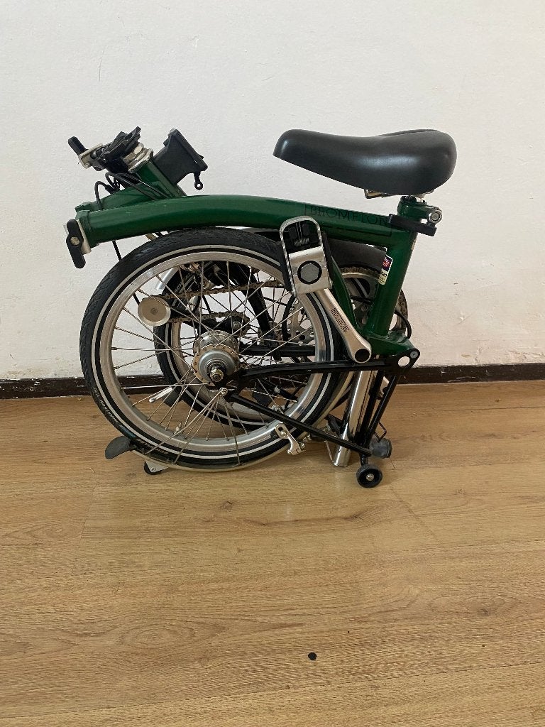 Vélo pliant Brompton offert, Vélos & Vélomoteurs, Vitesses, Brompton, Enlèvement ou Envoi, Utilisé