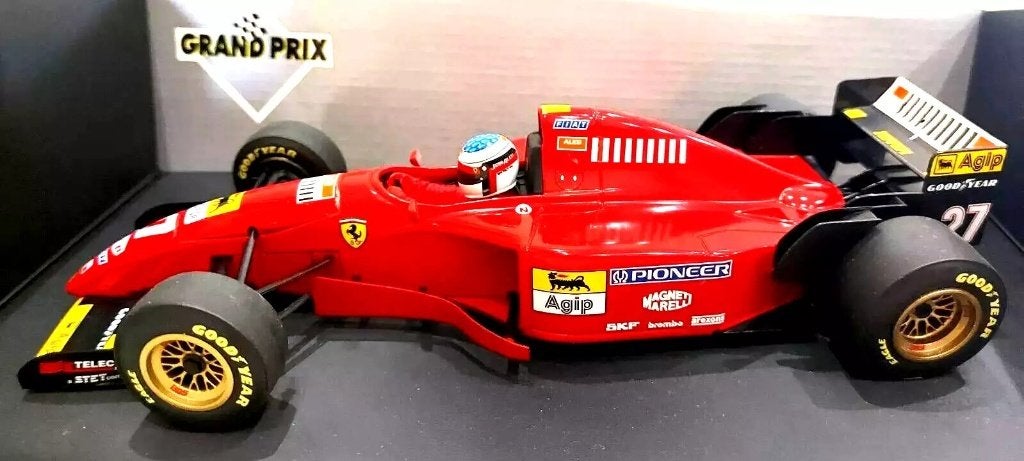 1/18 Ferrari 412 T2 V12 J.Alesi 1995 Minichamps, Enlèvement ou Envoi, Neuf, Voiture, MiniChamps