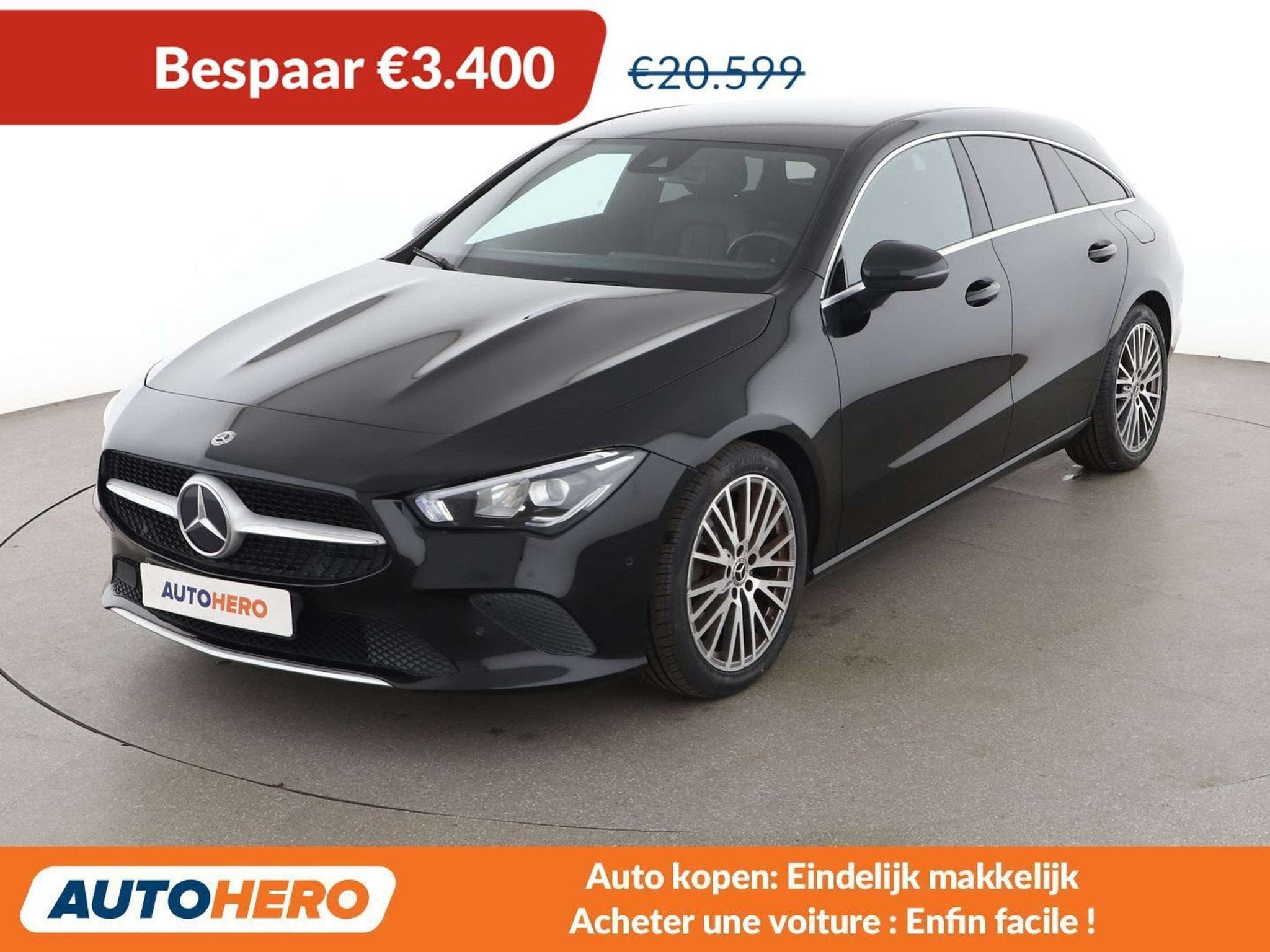 Mercedes-Benz CLA-Klasse 180 CLA 180 d Shooting Brake Progre, Autos, Cuir, CLA, Achat, Euro 6