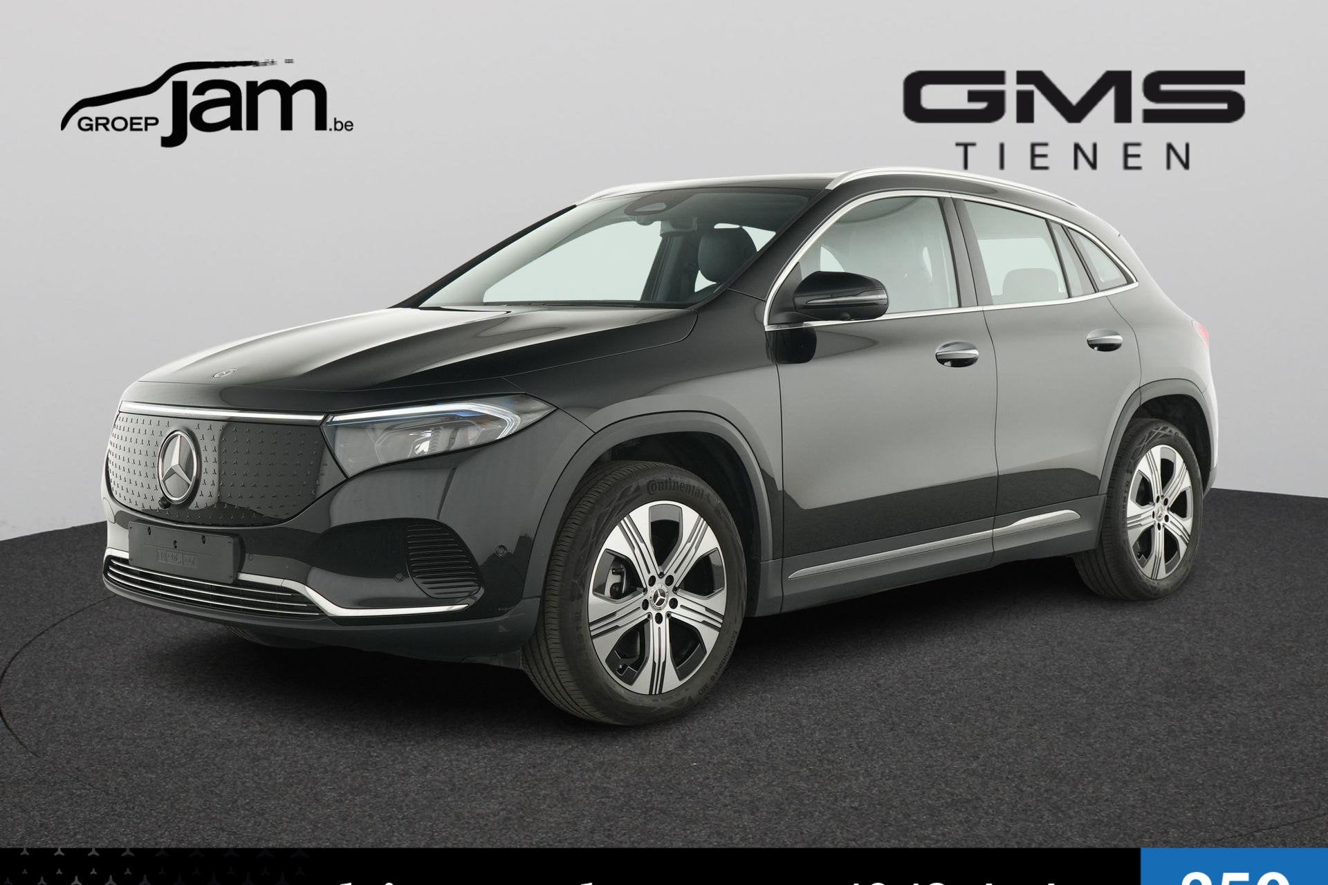 Mercedes-Benz EQA 300 4MATIC Luxury met panodak, Auto's, Automaat, Stof, Zwart, 5 zetels