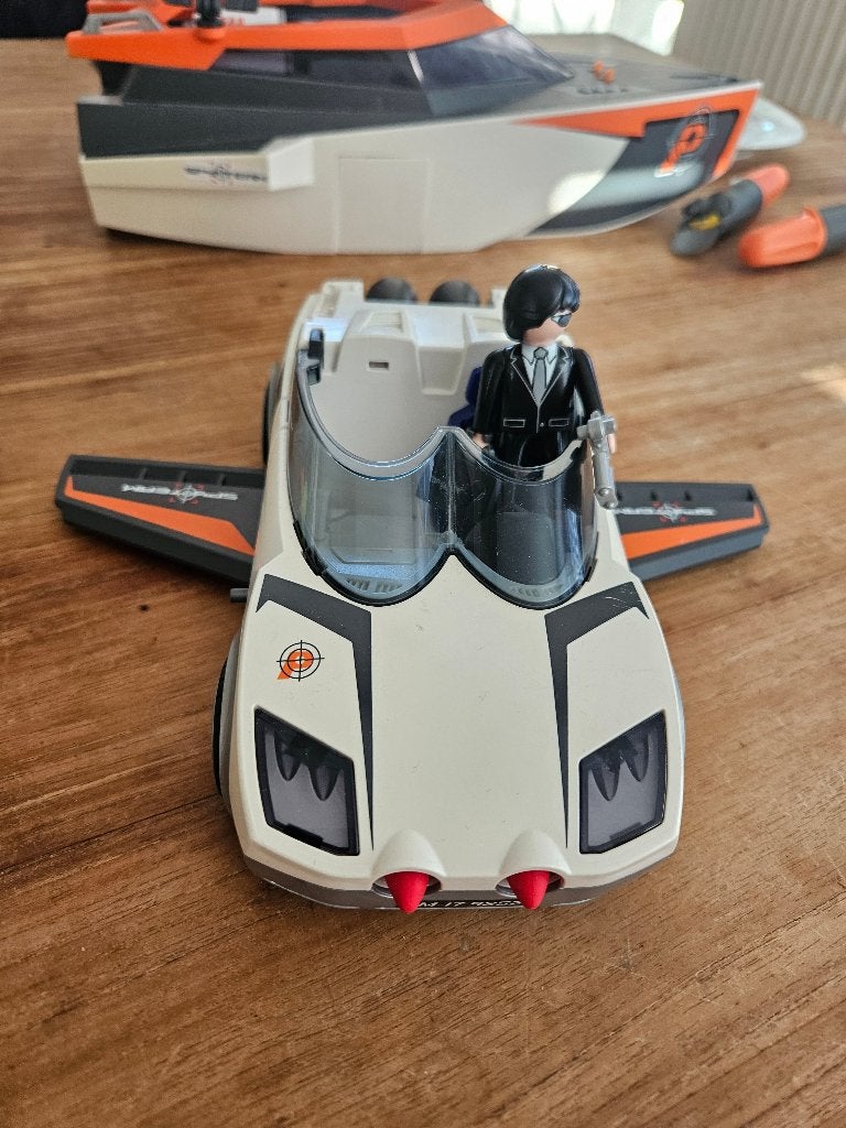 Playmobil Top Agents P.’s Super Racer – 9252, Enlèvement ou Envoi, Comme neuf, Kit complet