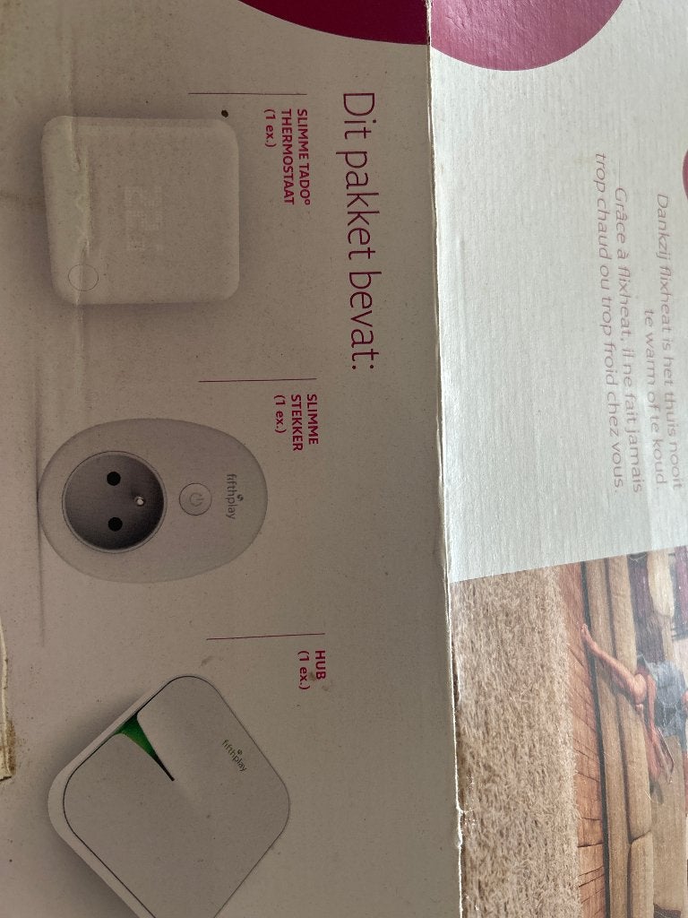 slimme thermostaat, Ophalen, Slimme thermostaat, Nieuw