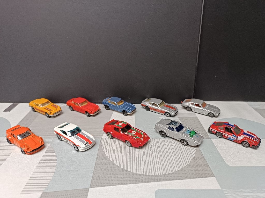 Datsun - Majorette - Hot Wheels - 260Z - 280ZX - 280Z, Enlèvement ou Envoi, Utilisé, Voitures