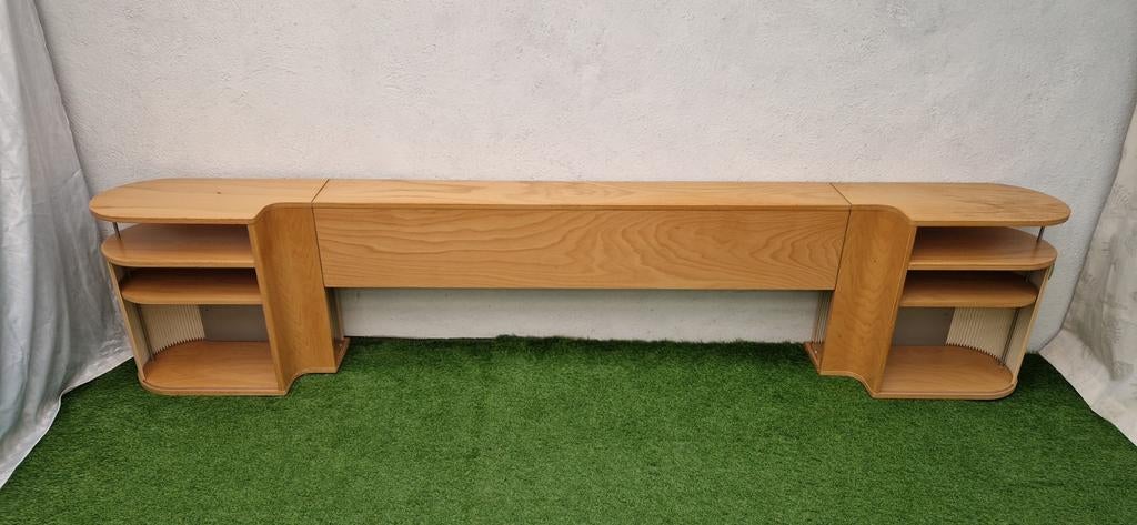 Auping Achterwand met Nachtkastjes voor Auronde Bed 180cm, Enlèvement