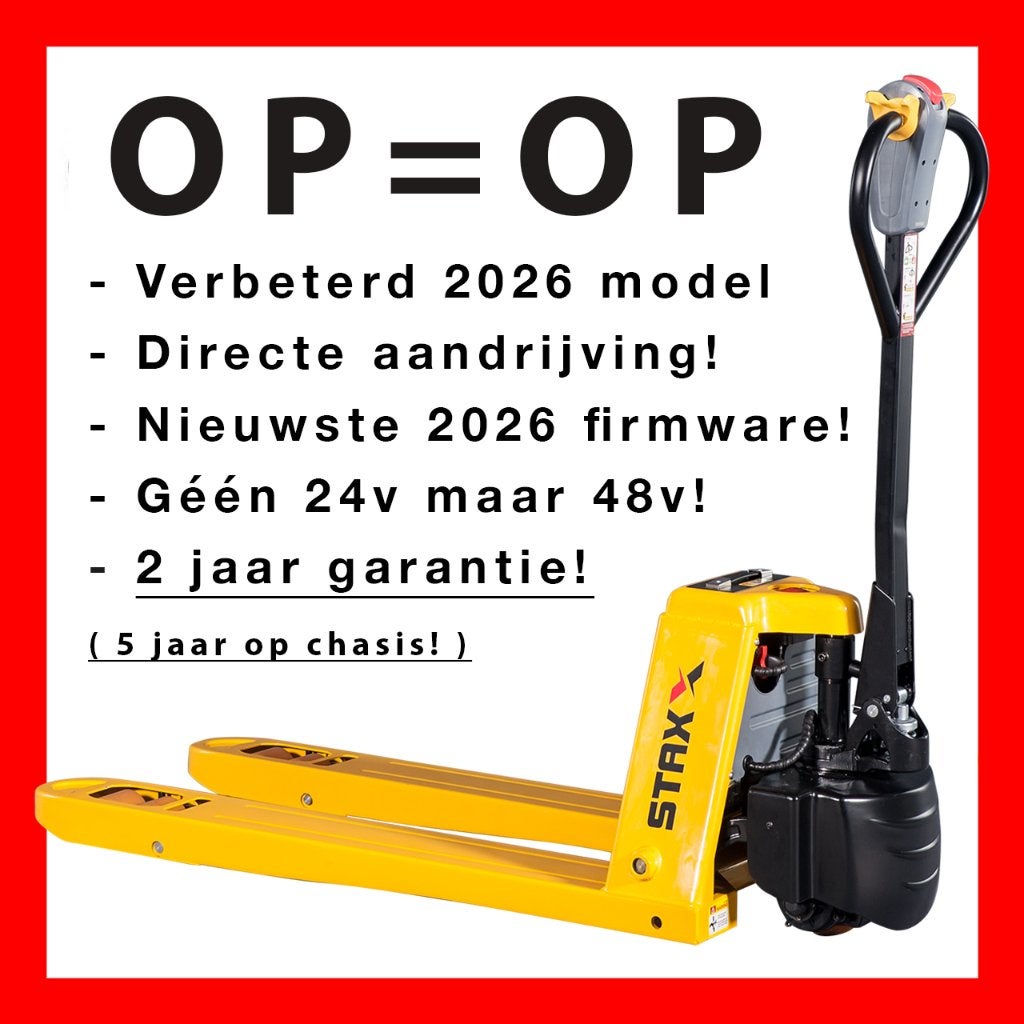Volledig elektrische transpallet 2000KG Nieuw!, Ophalen, Nieuw