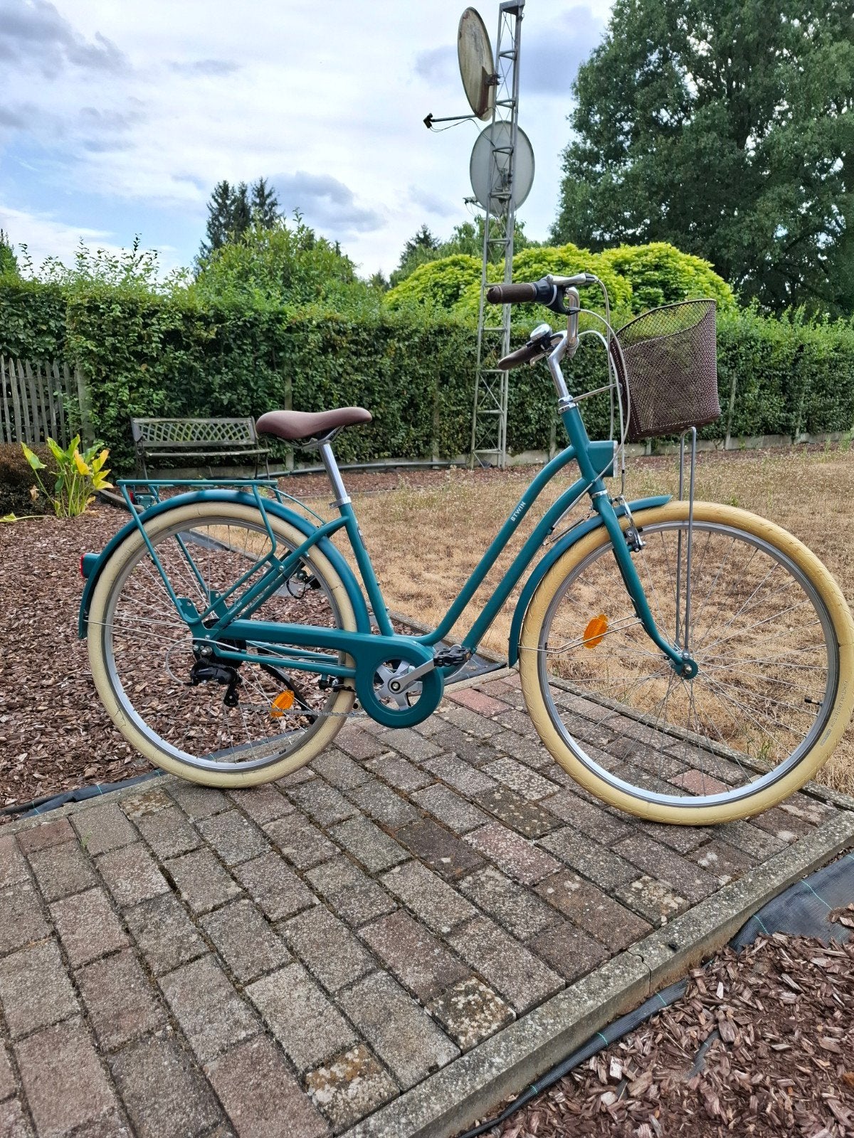 Damesfiets 28 inch Decathlon Elops 520 6 versnellingen, Fietsen en Brommers, Fietsen | Dames | Damesfietsen, Ophalen, Versnellingen