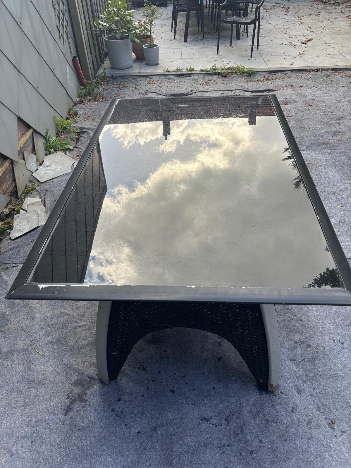 Tuintafel 1,60m op 1m, Ophalen, Gebruikt