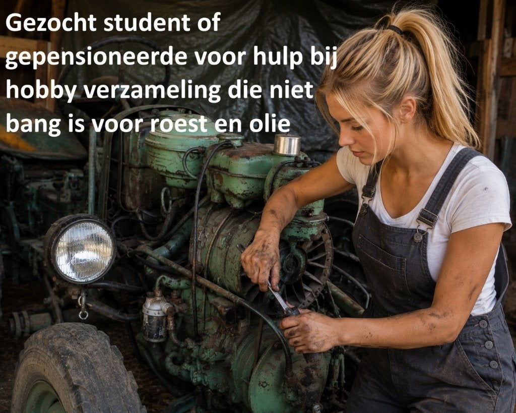 Oldtimer trekkertjes verplaatsen opruimen, Articles professionnels, Agriculture | Tracteurs, Enlèvement, Autres marques