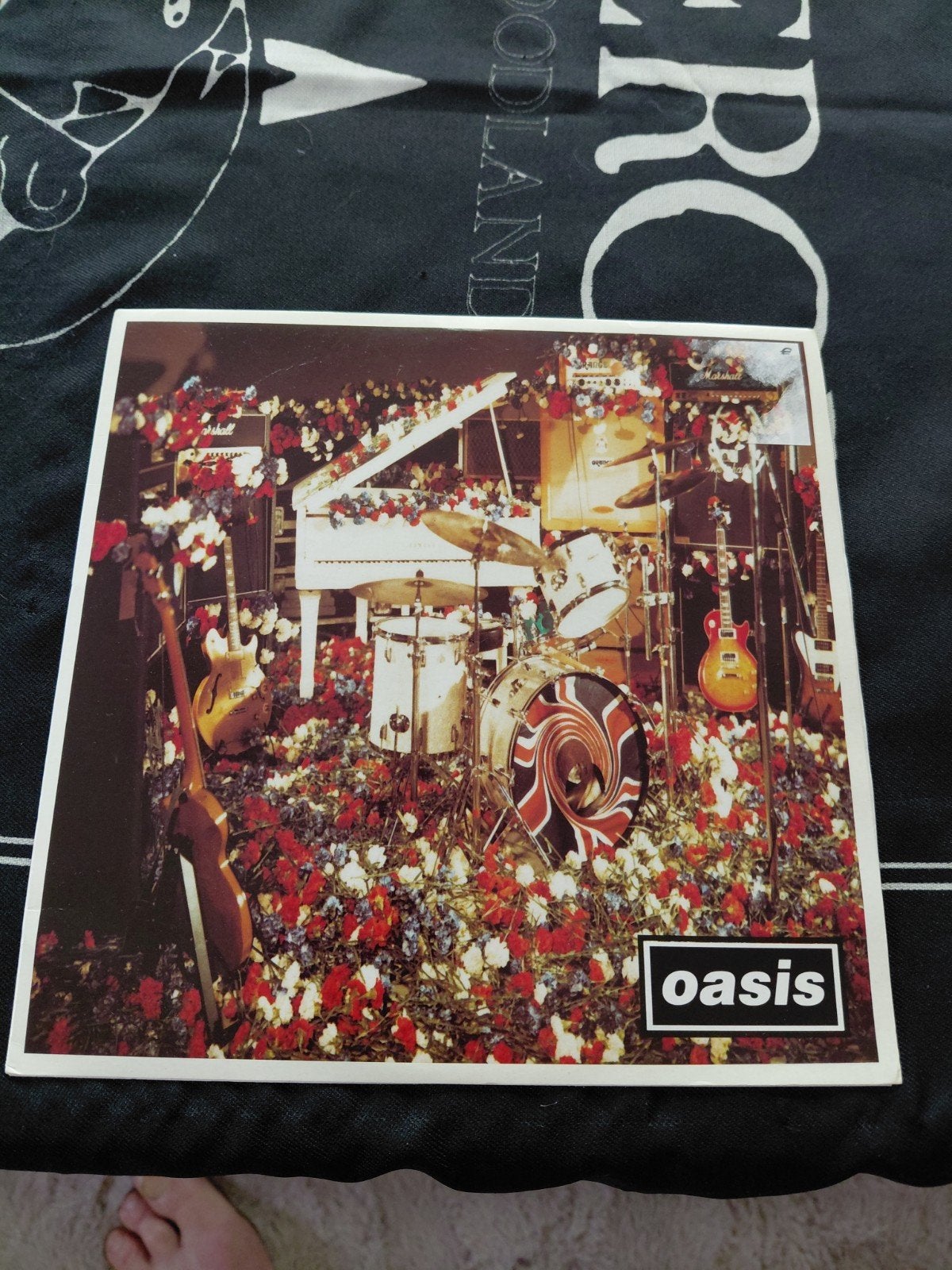Oasis ,Don't look back in anger 7" vinyl UK CRE 221, Cd's en Dvd's, Vinyl | Rock, Gebruikt, 7 inch, Ophalen of Verzenden, Indie Rock