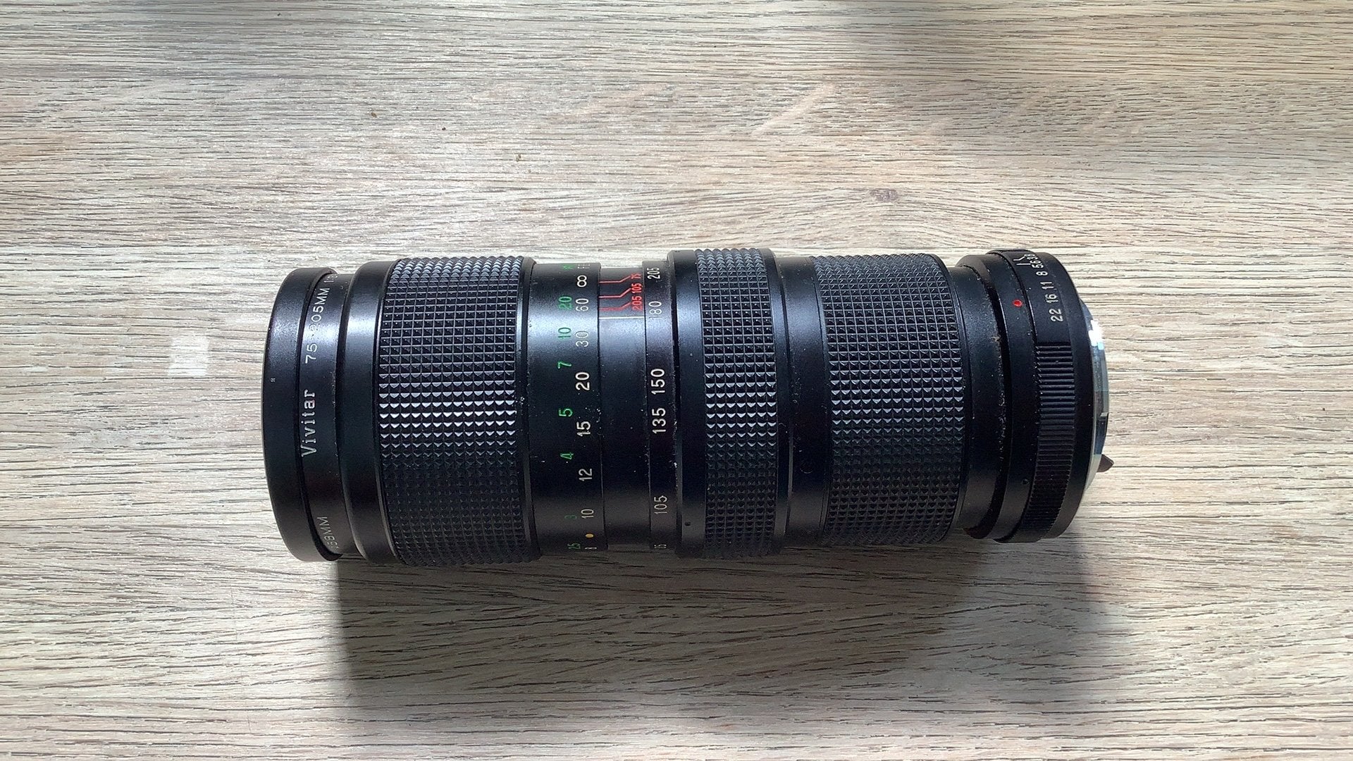 Vivitar 75-205mm, TV, Hi-fi & Vidéo, Photo | Lentilles & Objectifs, Enlèvement ou Envoi, Utilisé