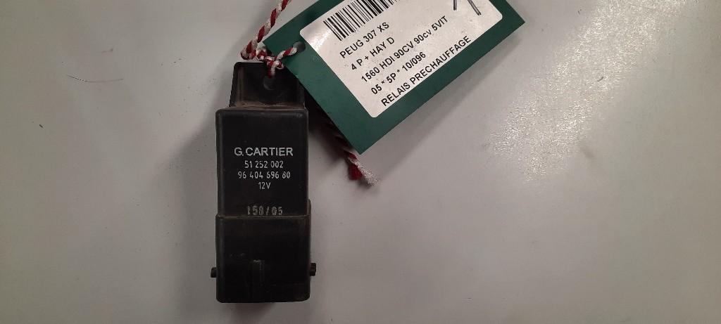 VOORGLOEI RELAIS Peugeot 307 (3A / C/D) (9640469680), Gebruikt, Peugeot