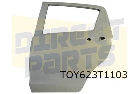Toyota Yaris (8/11-9/20) achterportier links (te spuiten) Or, -, Deur, -, Nieuw