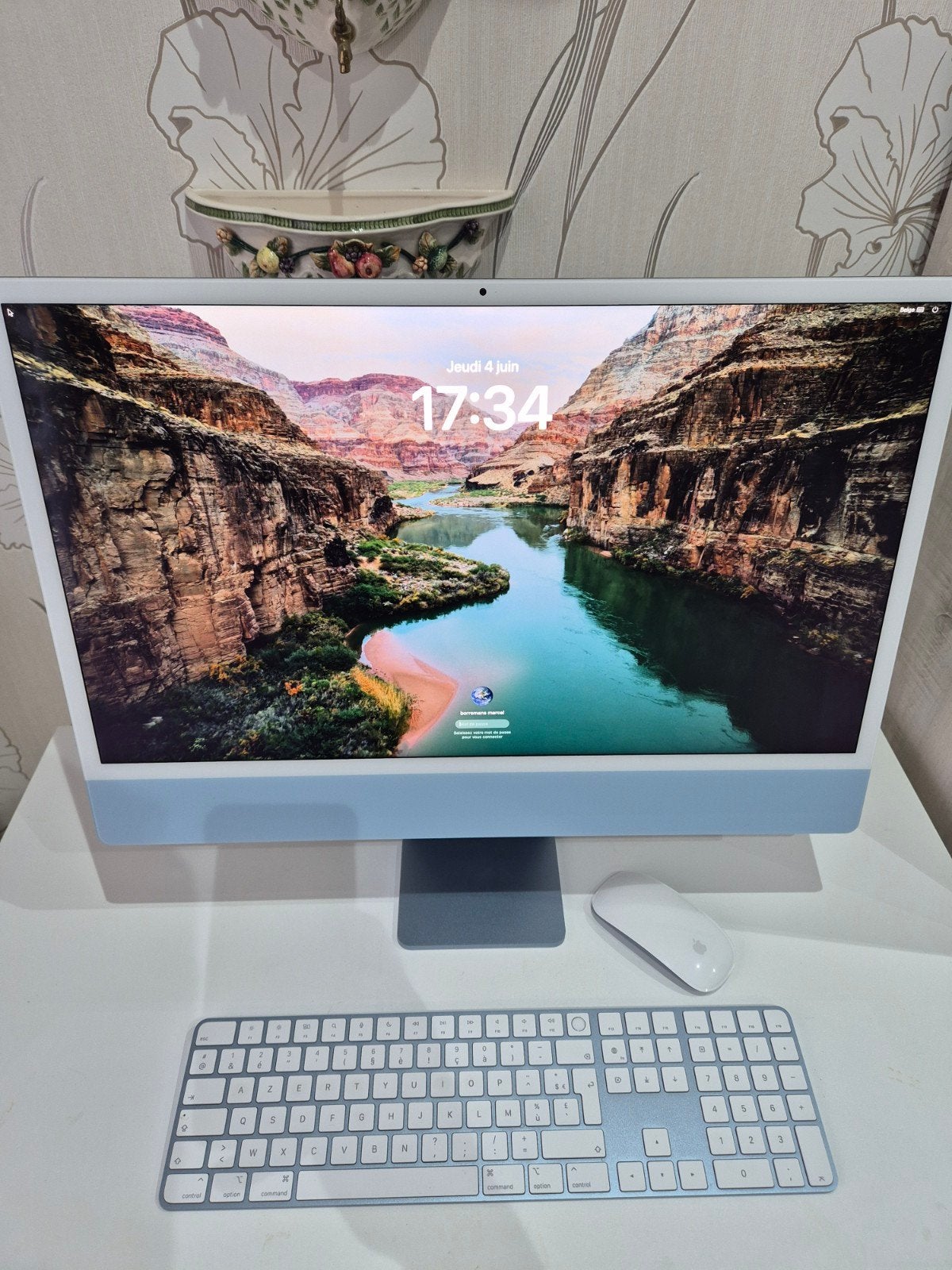 IMAC 2023 24" !!État neuf!!, Computers en Software, Apple Desktops, Ophalen