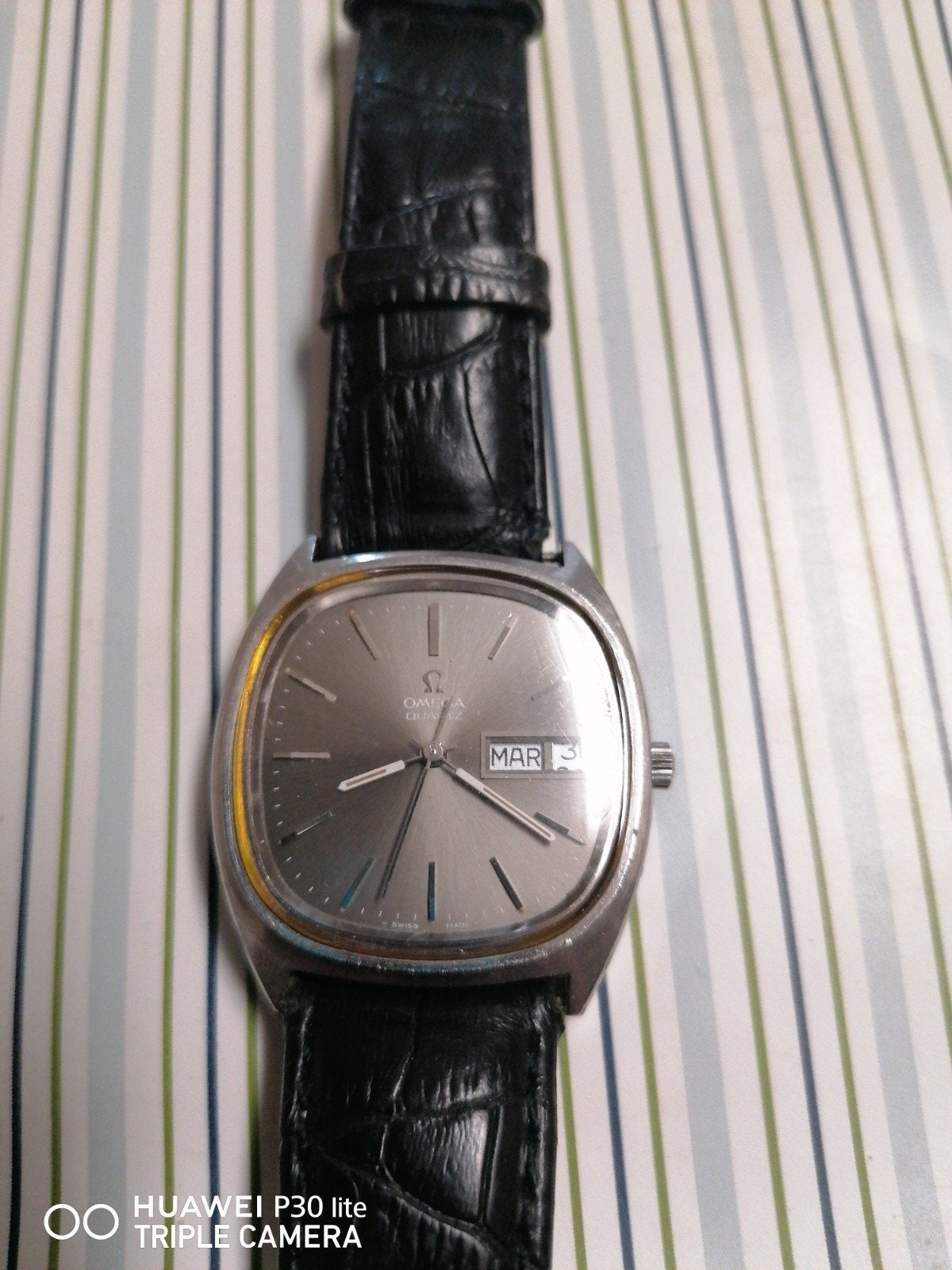 Montre Omega, Montre-bracelet, Acier, Utilisé, Omega