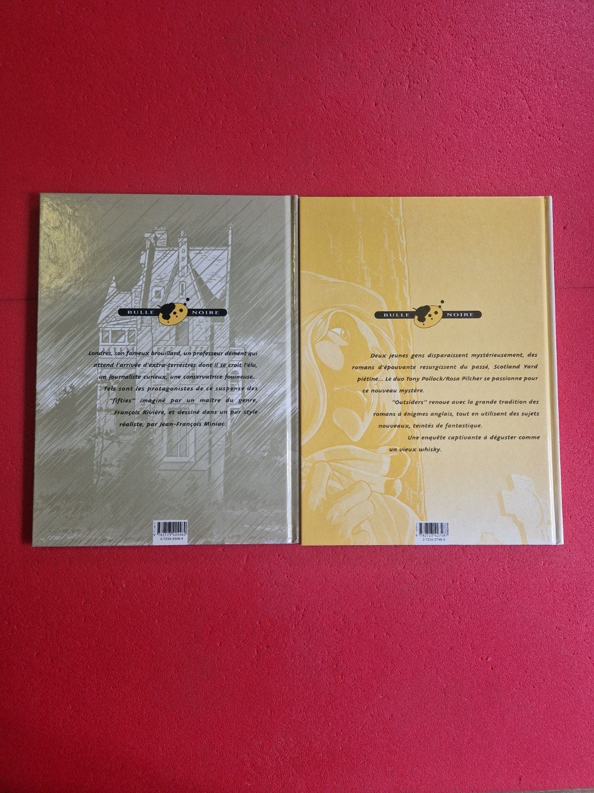 lot de 2 bd outsiders 1 et 2,EO, Livres, Enlèvement ou Envoi