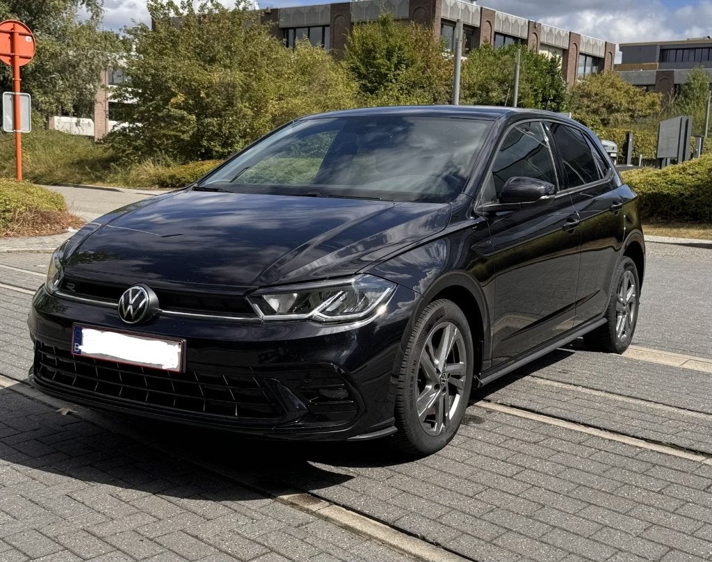 VolksWagen Polo 1.0 TSI R-Line, Autos, Achat, Euro 6, Boîte manuelle, Noir