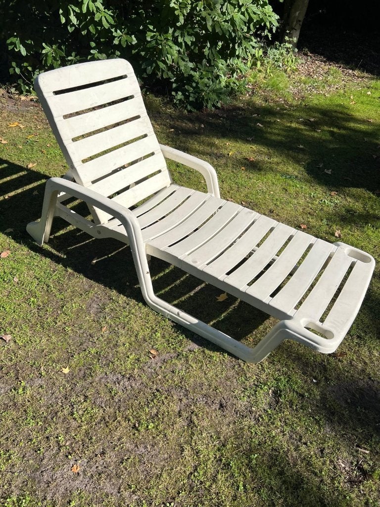 ligzetel harde kunststof, Ophalen, Gebruikt, Kunststof