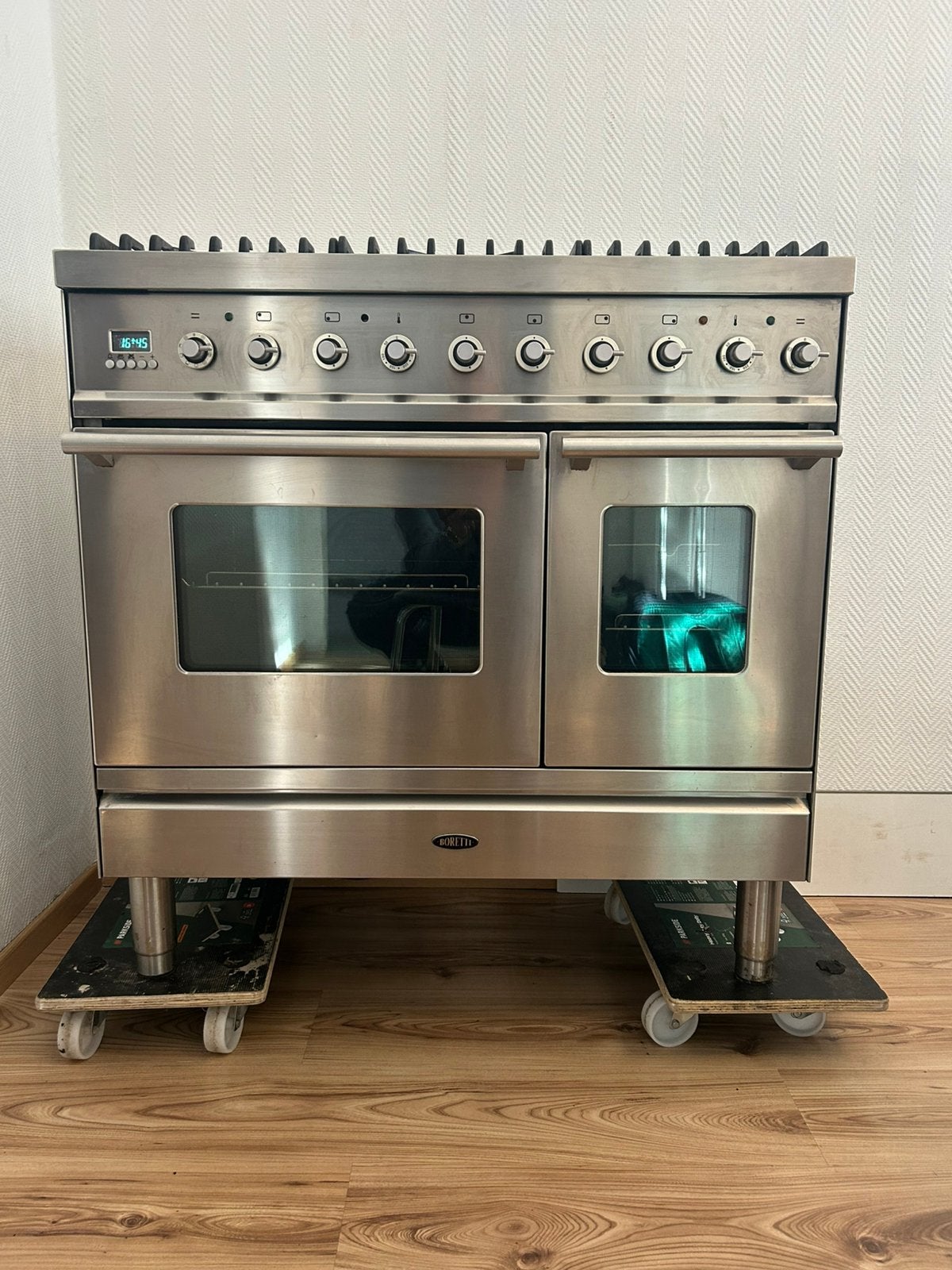 Cuisinière de Luxe Boretti, Enlèvement, Utilisé, Autoportant, Électrique