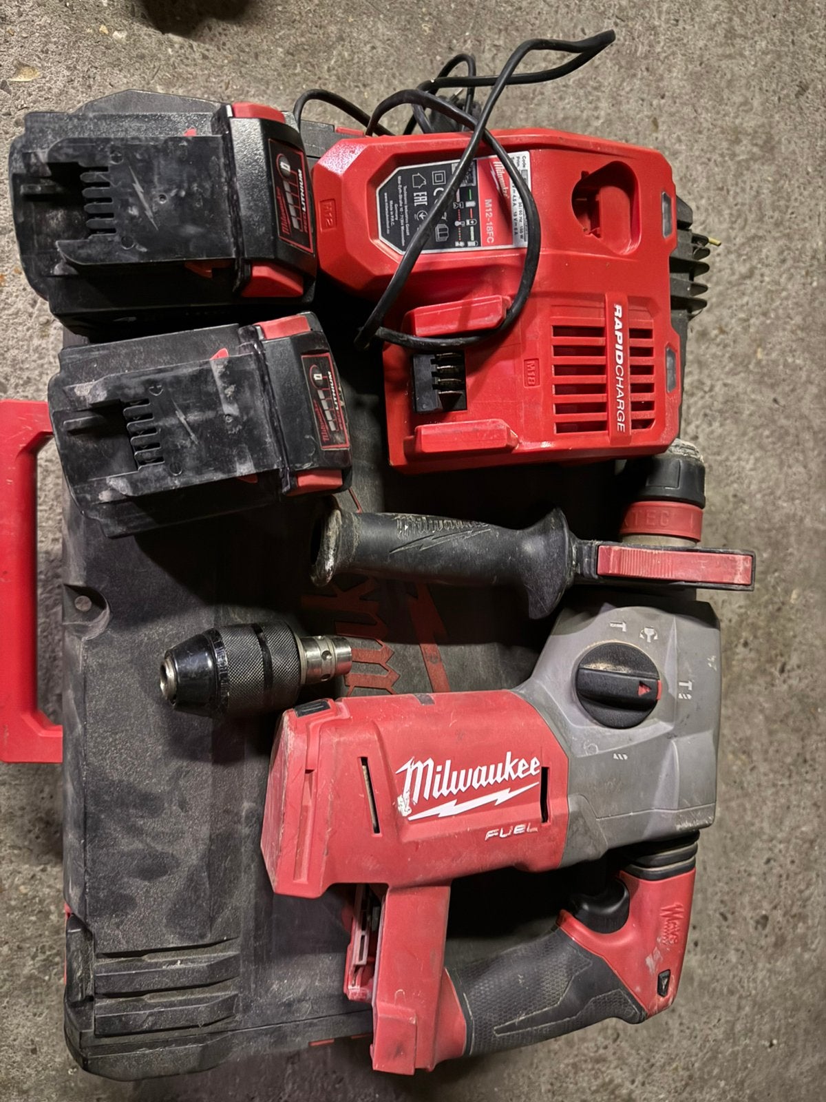 milwaukee m18 chx, Doe-het-zelf en Bouw, Ophalen, Zo goed als nieuw
