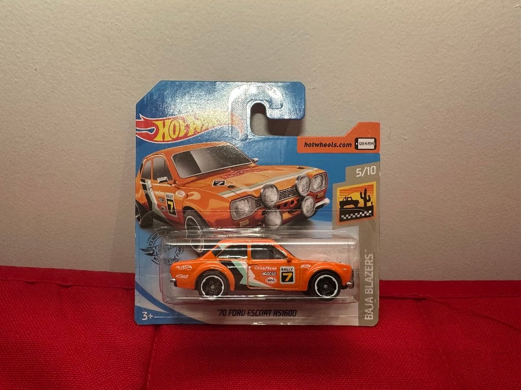Hot Wheels '70 Ford Escort RS1600, Enlèvement ou Envoi, Neuf, Voiture