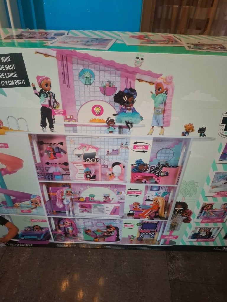 Maison de poupée LOL OMG, Ophalen, Zo goed als nieuw, Poppenhuis