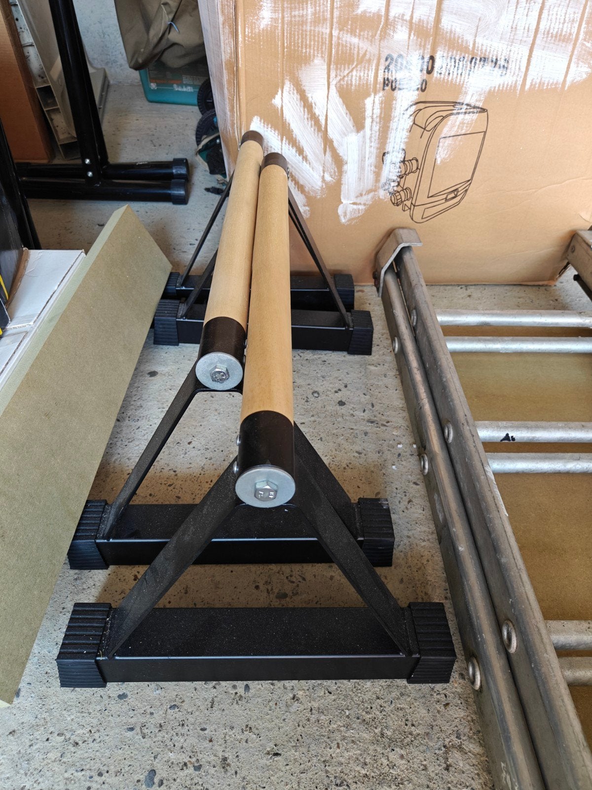 Calisthenics bars, Ophalen