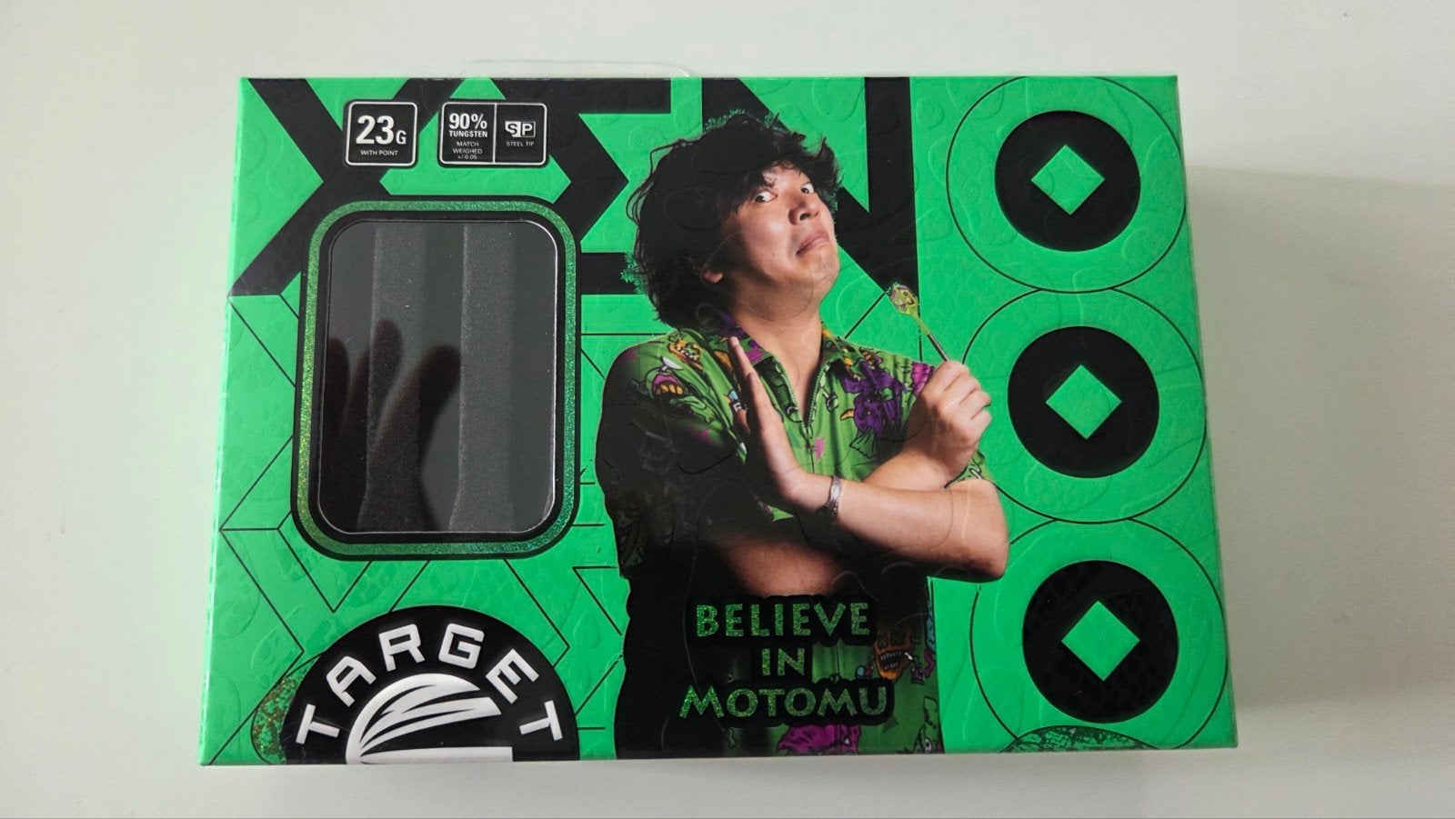 Target Japan Xeno Gen1, Sport en Fitness, Darts, Ophalen of Verzenden, Zo goed als nieuw, Pijlen