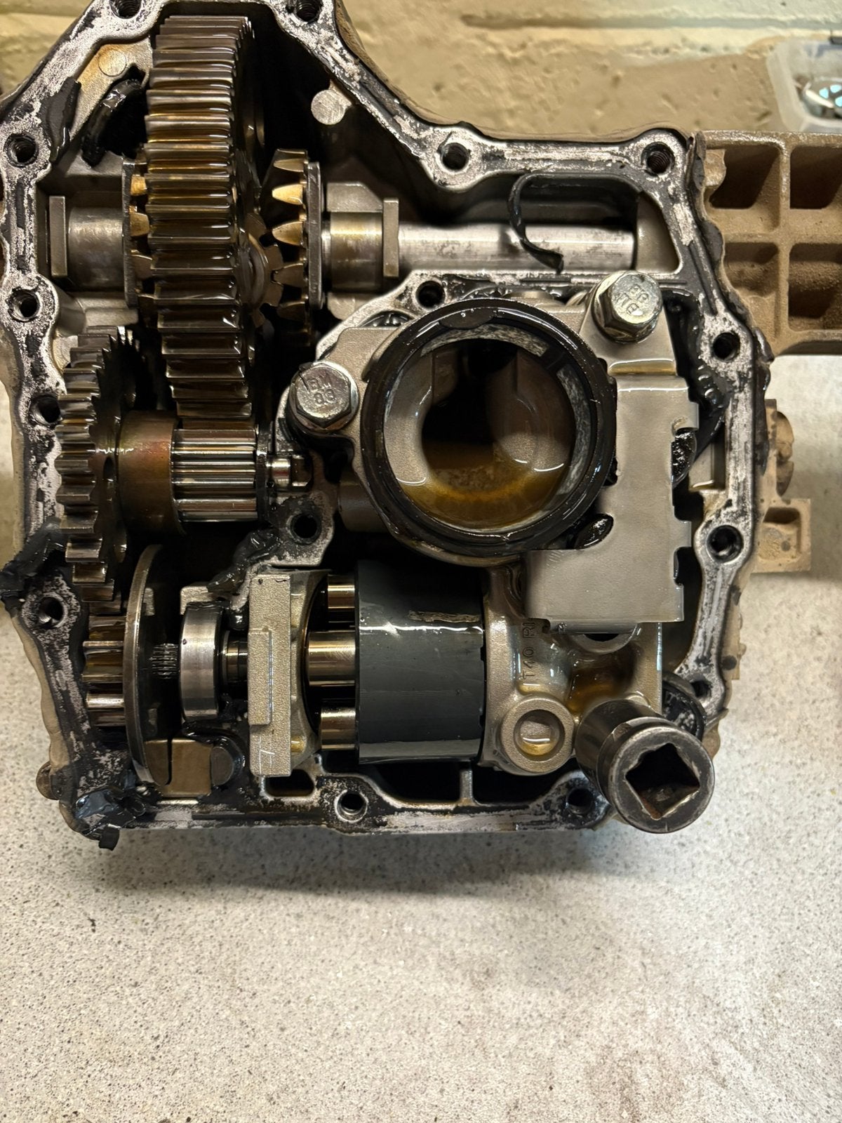 Service revision boite hydrostatique tracteur tondeuse, Enlèvement