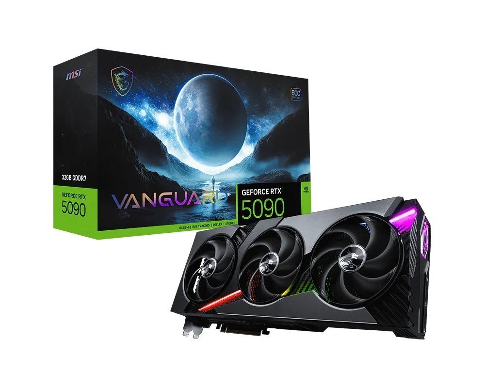 MSI GeForce RTX 5090 Vanguard SOC 32GB - nieuwstaat, Ophalen, Overige soorten, Zo goed als nieuw, HDMI