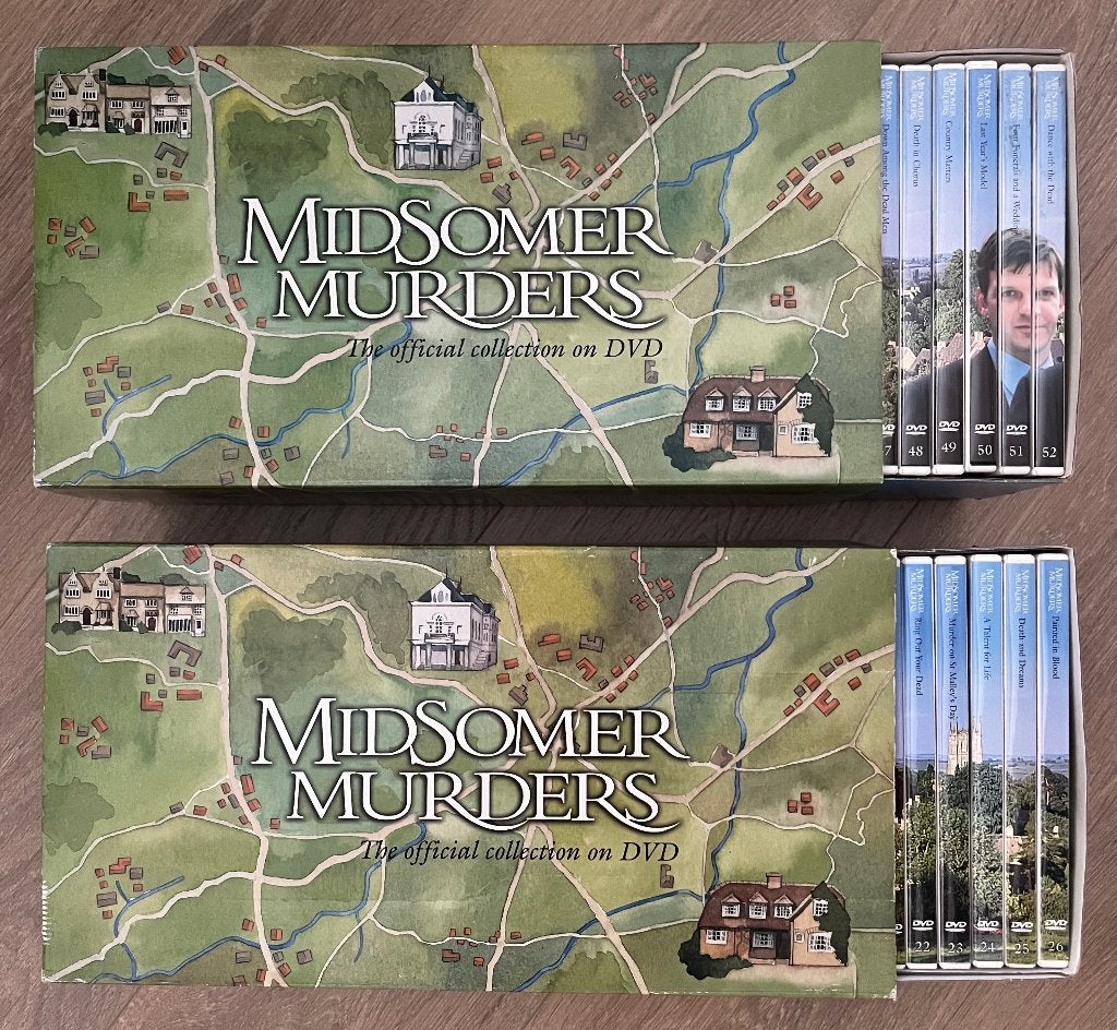 Midsomer Murders boxen, Ophalen, Gebruikt
