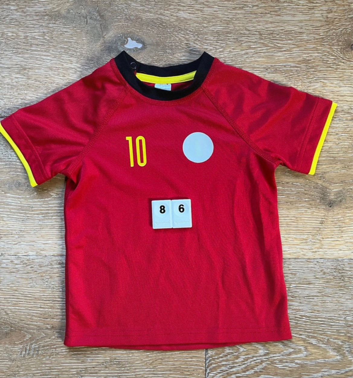 Voetbal T-shirt 86  Belgium, Ophalen of Verzenden, Zo goed als nieuw