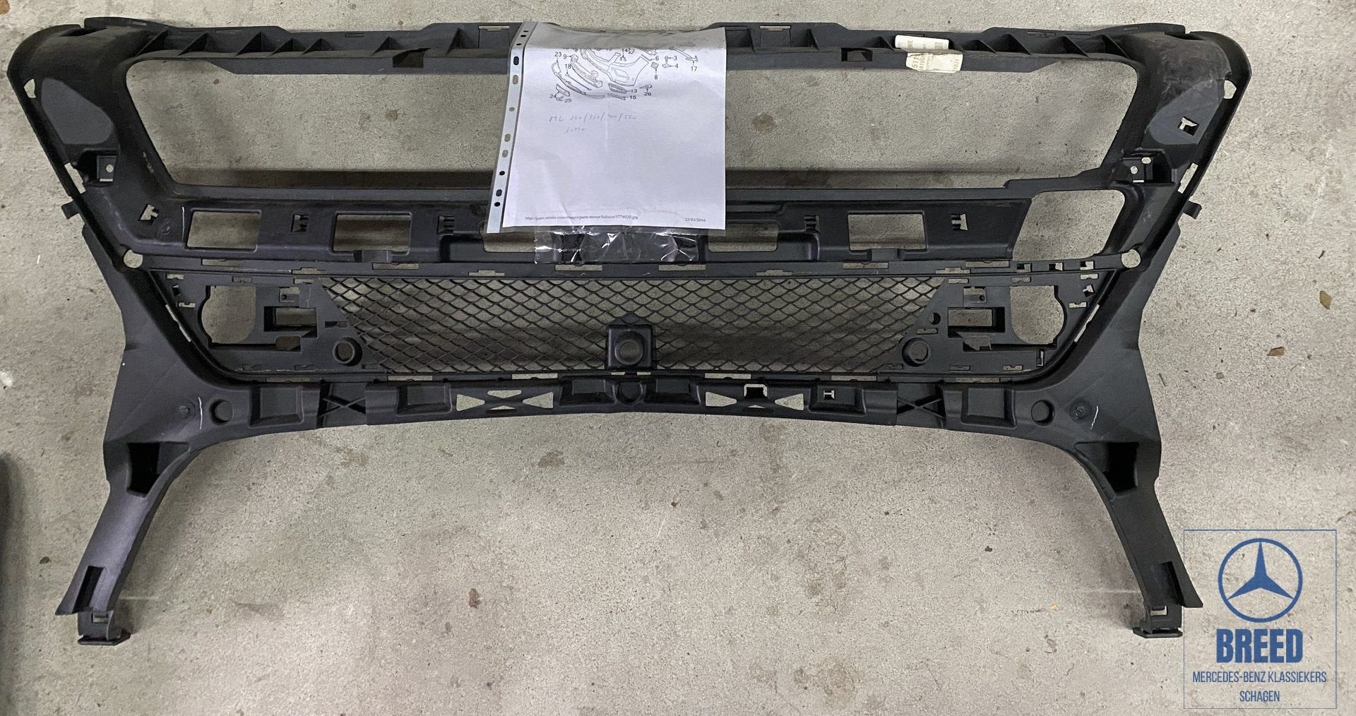 NOS basisdrager voorbumper voor Mercedes-Benz W166 ML GLE, Neuf, Enlèvement, -, Avant