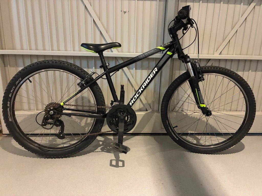 Rockrider st 500, 26 inch, Fietsen en Brommers, Gebruikt, Velgrem, Rockrider (Decathlon), Handrem