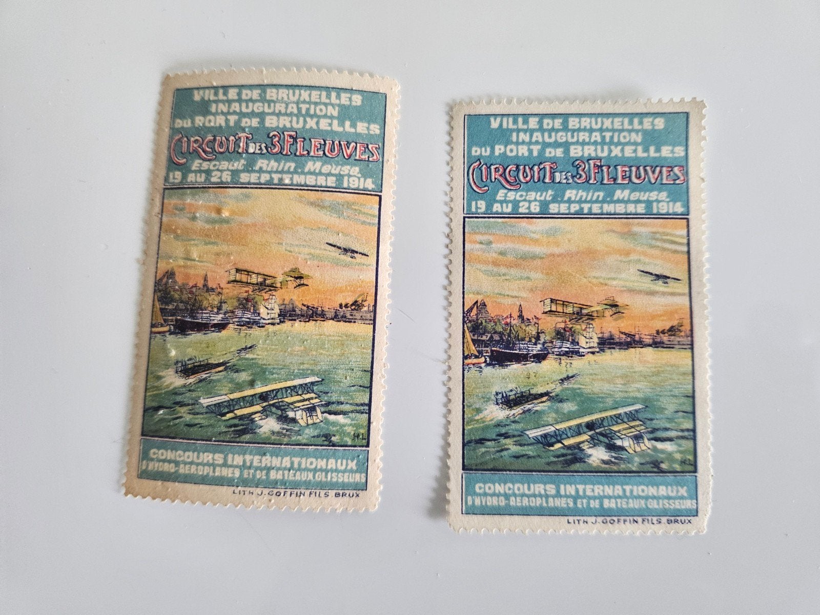 Vliegmeeting Brussel 1914, Verzamelen, Ophalen of Verzenden