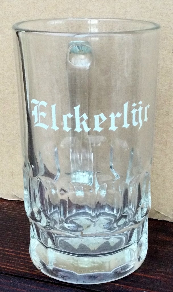 Bier brouwerij Elckerlijc  Callewaert Zwevezele kroes, Verzamelen, Ophalen of Verzenden, Zo goed als nieuw
