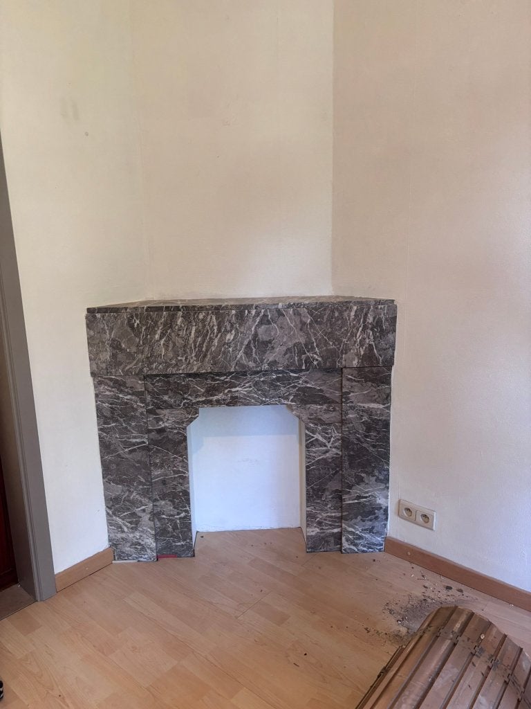 Marmeren schouw, Huis en Inrichting, Overige Huis en Inrichting, Ophalen, Gebruikt