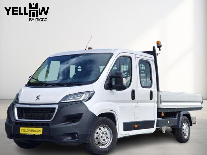 Peugeot Boxer Plateau / Double cab / DC, Autos, 186 g/km, Achat, Boîte manuelle, Diesel