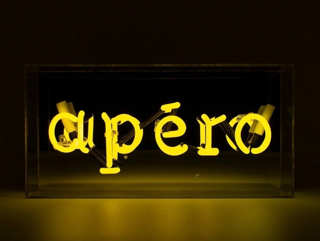 Neon, reclame, lichtreclame, Ophalen, Gebruikt