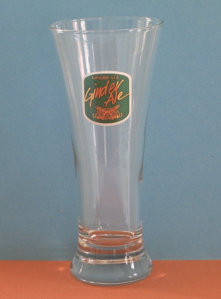VERRE À BIÈRE GINDER-ALE 585, Collections, Enlèvement, Utilisé, Verre ou Verres, Autres marques