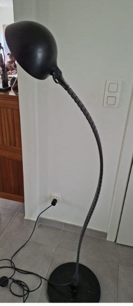 vintage vloerlamp FLEX  Elio Martinelli - Italy mid-century, Ophalen, Kunststof, E27 (groot), Zo goed als nieuw