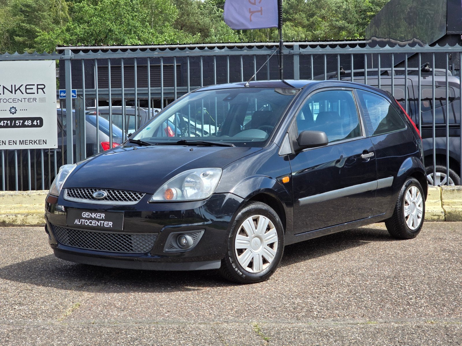 Ford fiesta 1.4 Diesel/ airco KEURING, Auto's, Bedrijf, Te koop, Trekhaak, Handgeschakeld