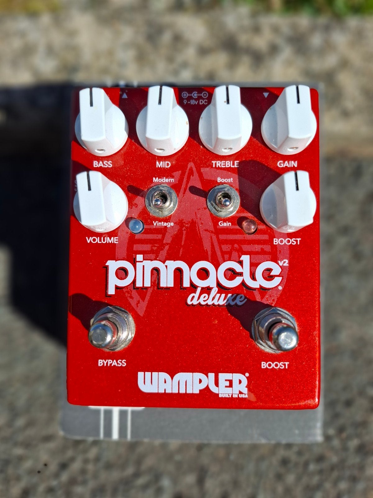 Wampler Pinnacle Deluxe V2, Musique & Instruments, Enlèvement ou Envoi, Comme neuf, Distortion, Overdrive ou Fuzz