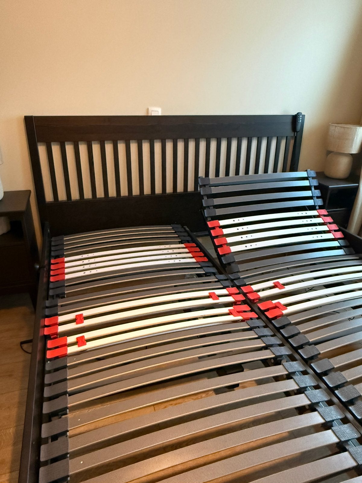 2 Sommiers électriques / Elektrische lattenbodems 90x200, Enlèvement, Comme neuf, 200 cm, Sommier
