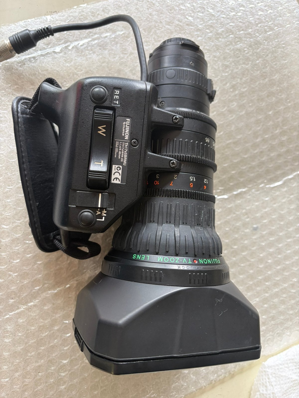 Objectif Broadcast Fujinon TH17x5BRMU Monture 1/3" JVC ProHD, Enlèvement ou Envoi, Comme neuf, Caméra, JVC