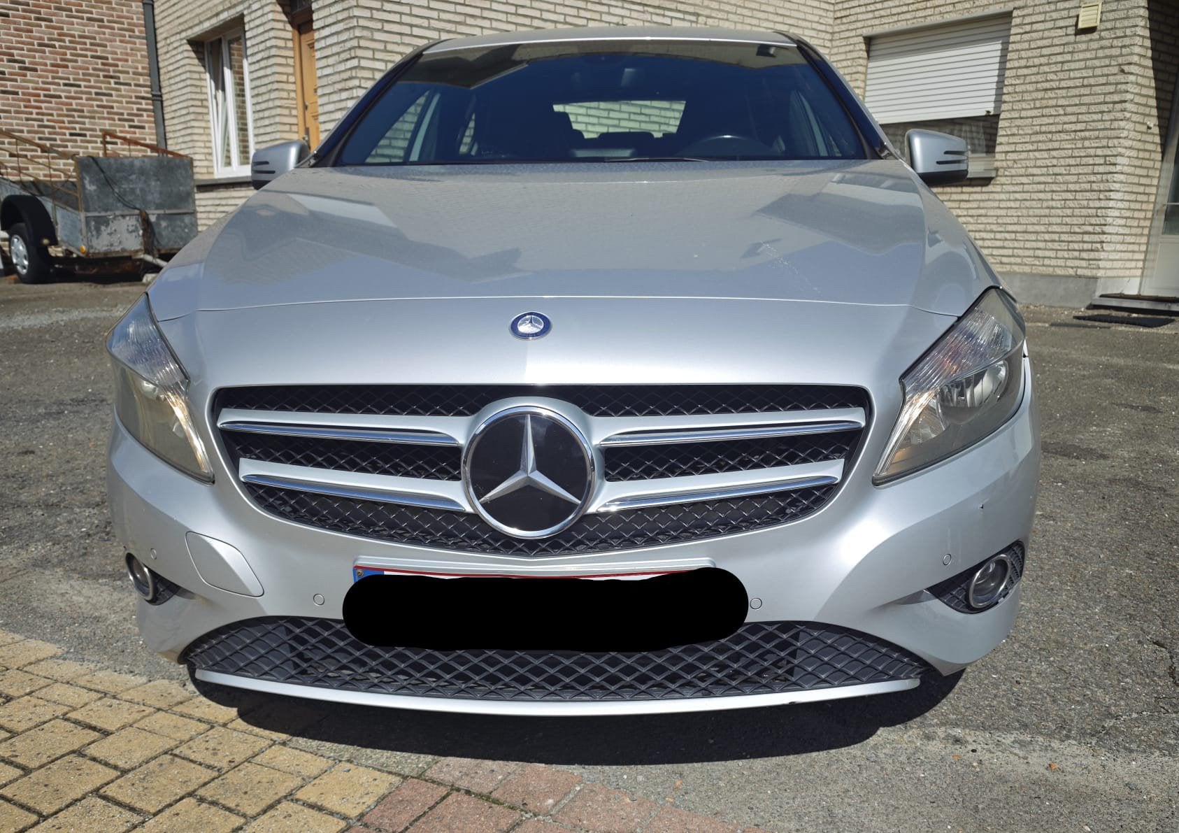 Mercedes Benz Klasse A180 Benzine, Auto's, Euro 5, Achterwielaandrijving, Leder en Stof, 1565 cc