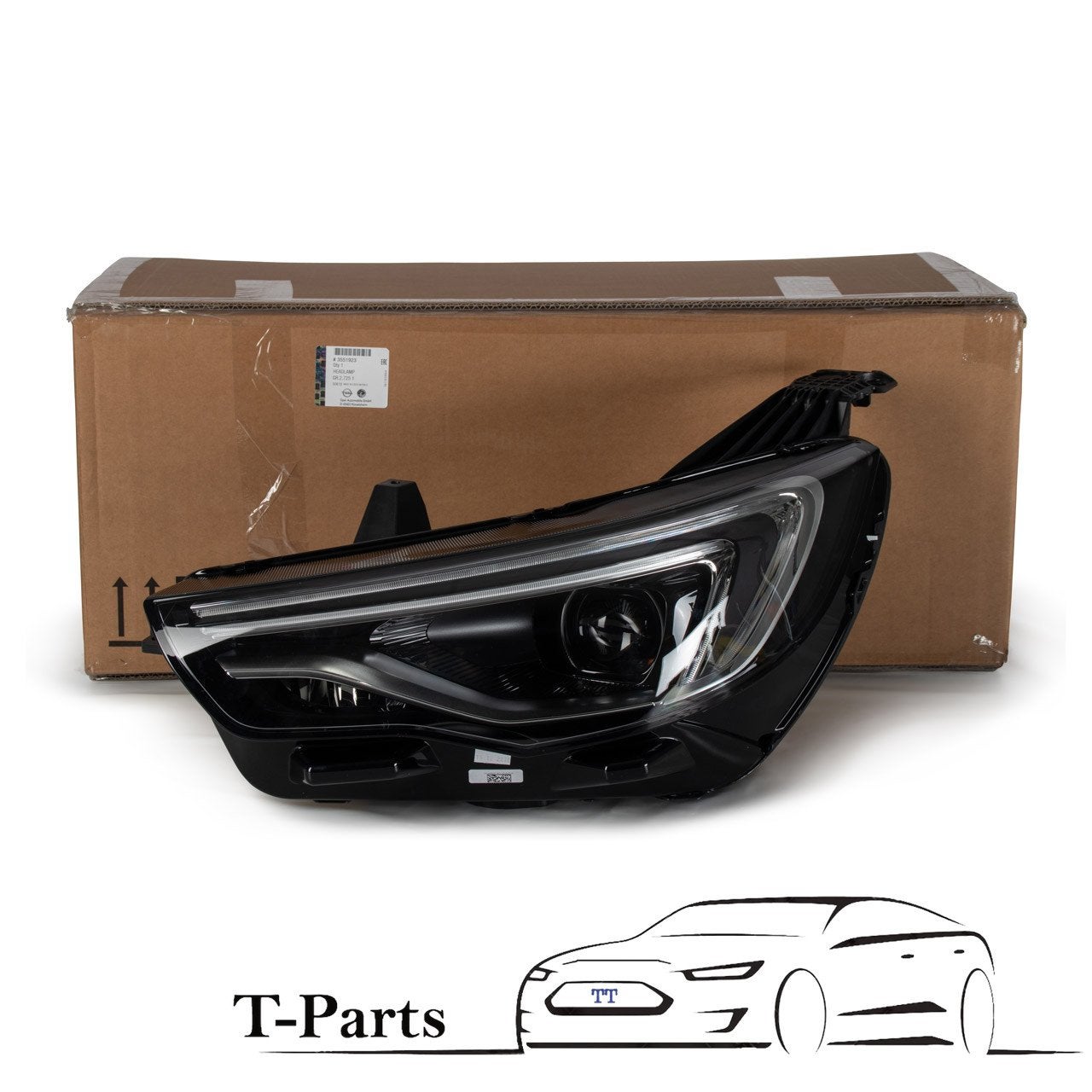 Opel grandland X phare gauche NOUVEAU LED YP00126280, Neuf, Info@fabrikant.eu, Fabrikant BV, Opel
