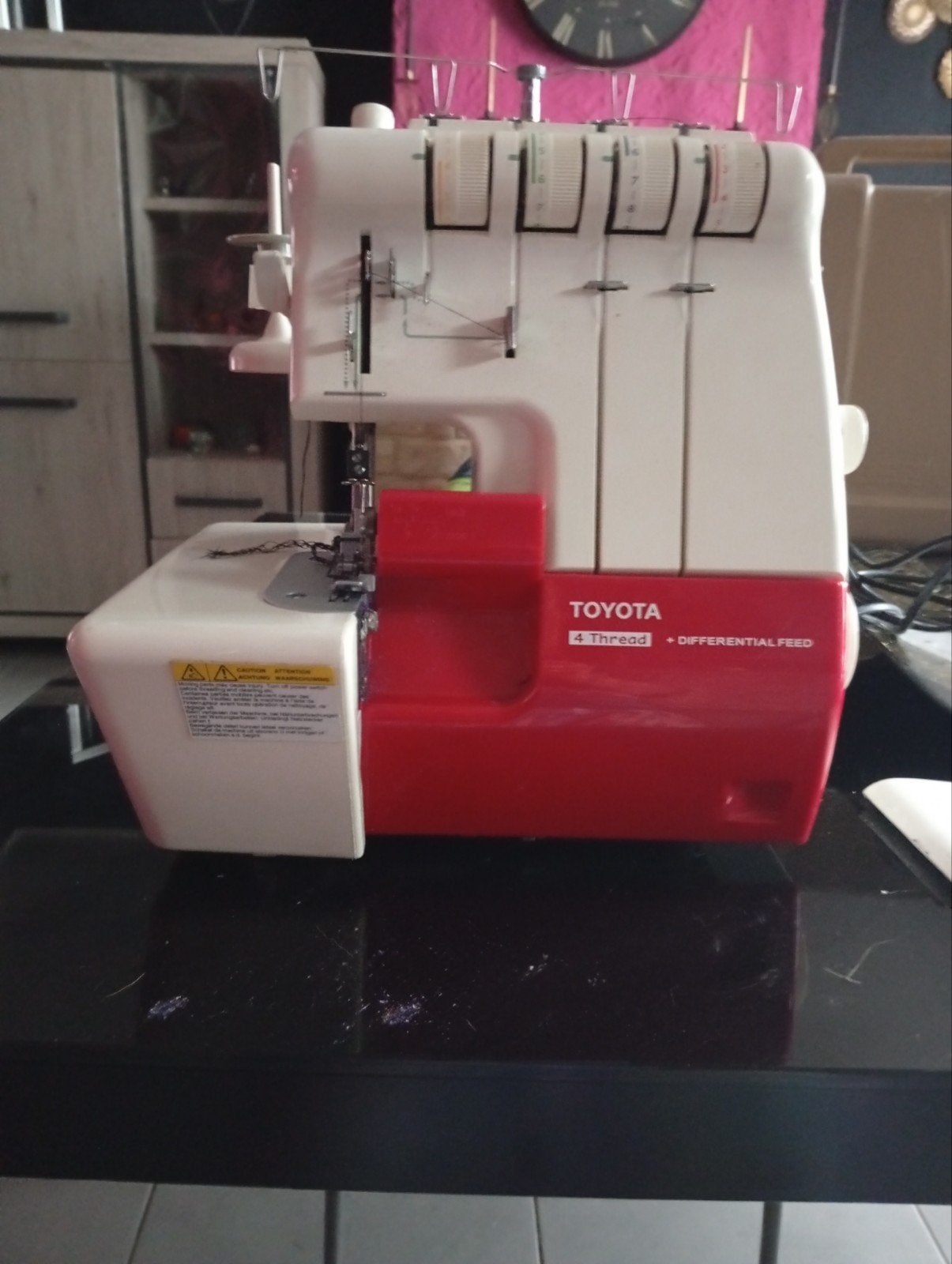 Toyota-overlock, Lockmachine