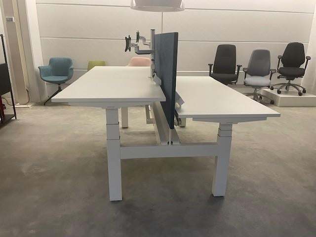Duo werkplek Markant Matrix elektrisch, Werkplek, Ophalen
